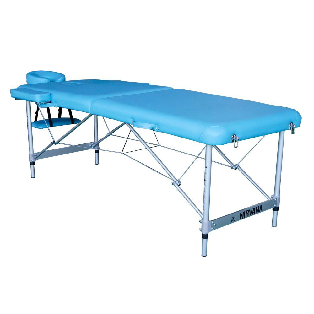 Складной массажный стол DFC NIRVANA Elegant Luxe (Lt.Blue) #1