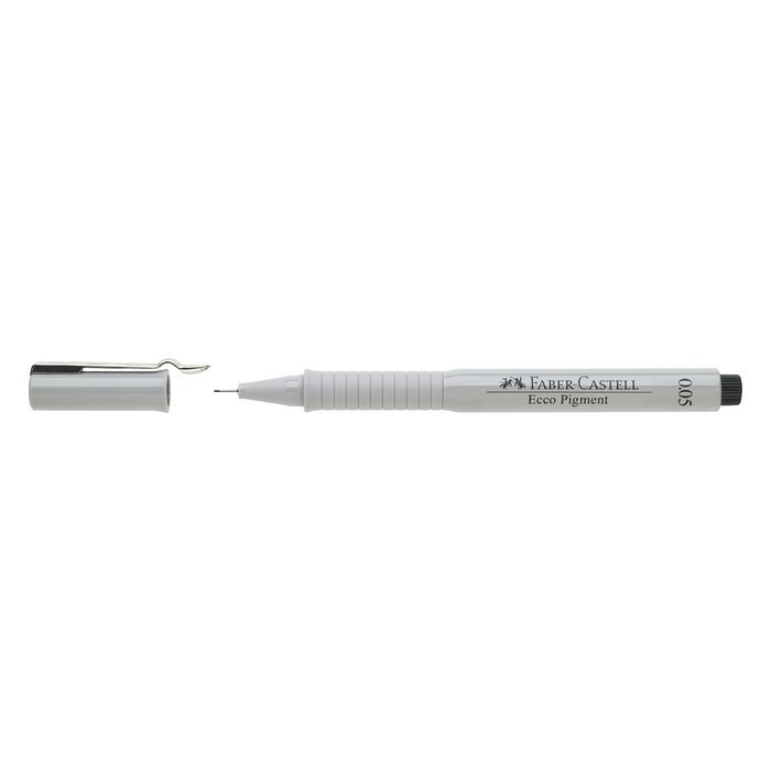 Ручка капиллярная для черчения и рисования Faber-Castell линер Ecco ...