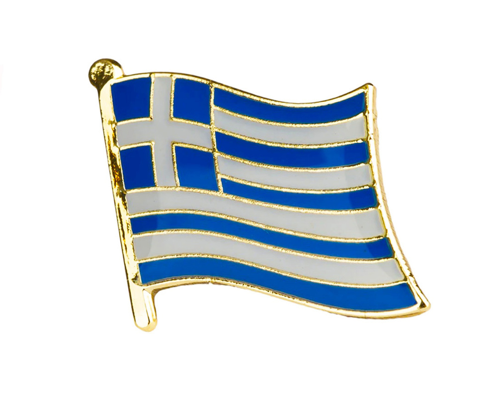 Значок. Флаг Греции / Greece #1