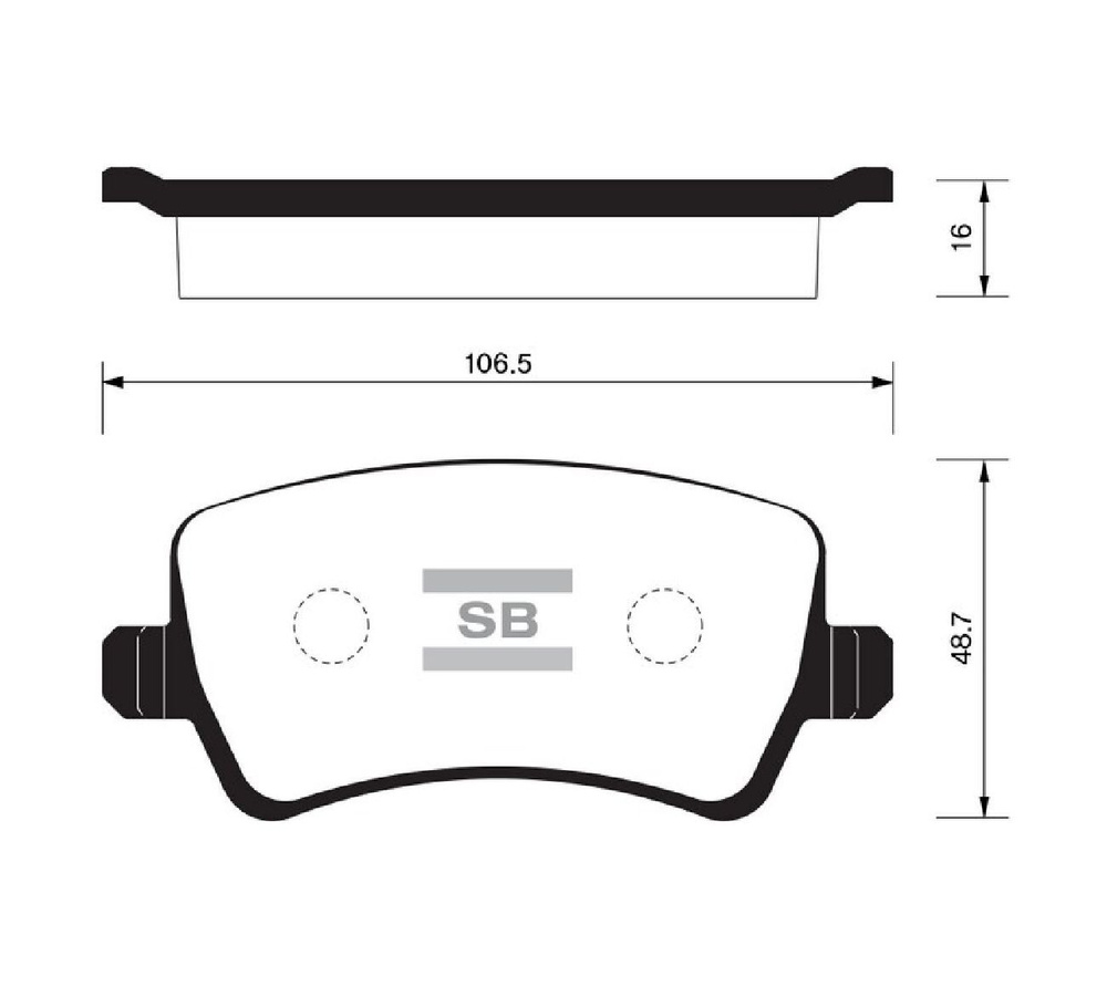 Колодки тормозные Sangsin Brake SP2286 Задние - купить по низким ценам ...