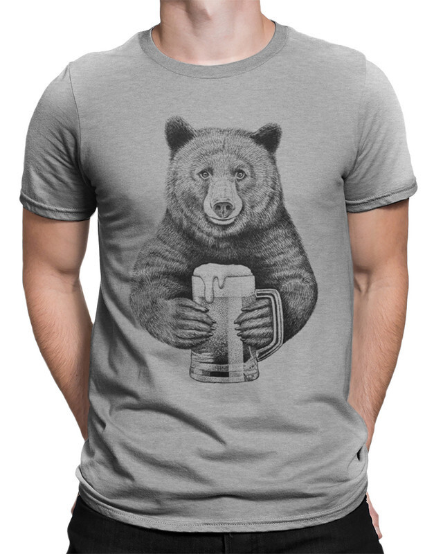 Bear каталог. Футболка медведь с пивом. Dreamer медведь футболка. Moschino футболка мужская с медведем.