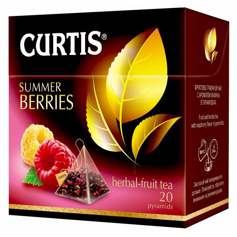 Чай Curtis Summer Berries фрукт-трав, 20 пак #1