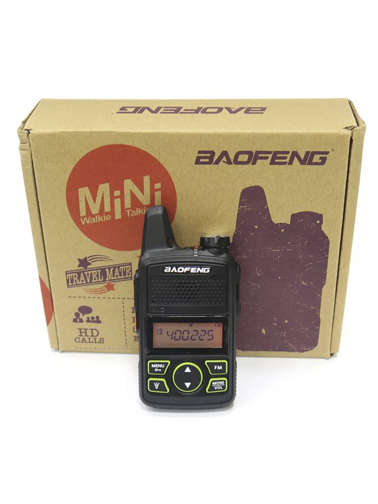 Радиостанция Baofeng Рация для детей BF-T1 mini в комплекте гарнитура ...