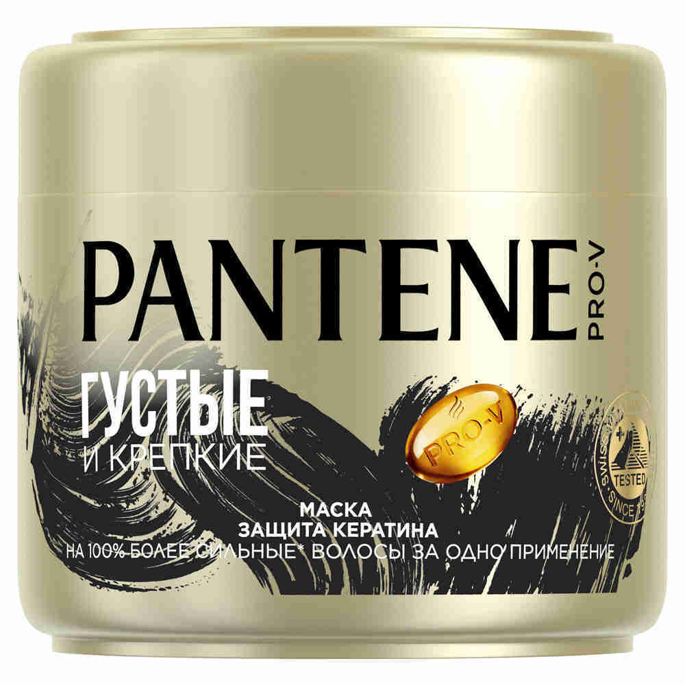 Маска для волос Pantene густые и крепкие, 300 мл, 2 штуки #1