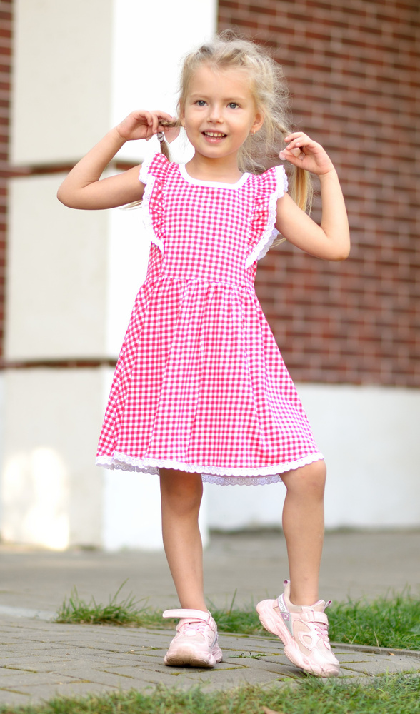 Детские летние платья для девочек оптом и в розницу по низким ценам в интернет-магазине Happywear