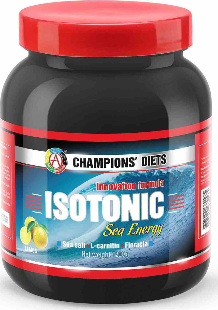 Изотоник Академия-Т "Isotonic Sea Energy", лимон, 1,2 кг - купить с ...