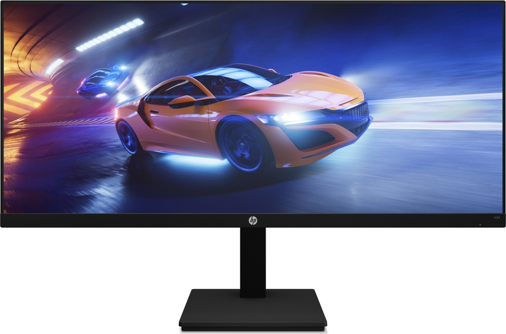 HP 34" Монитор (2V7W6AA#ABB), IPS, 2560x1440 2K, 165 Гц, черный #1
