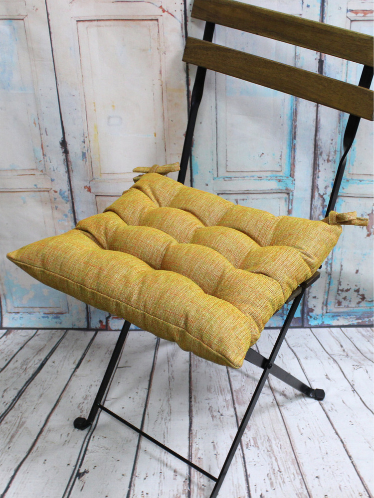 Подушка для сиденья МАТЕХ OXO 42х42 см. Цвет оранжевый, зеленый, арт. 53-149  #1