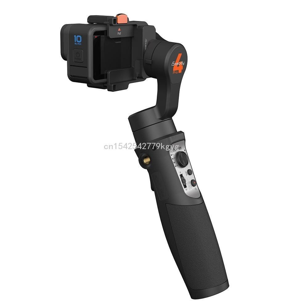 Hohem Isteady Pro4 3-осевой ручной стабилизатор подвеса для Gopro 10,7,8,9  Insta360 One R Dji Osmo Action Camera Видеосъемка