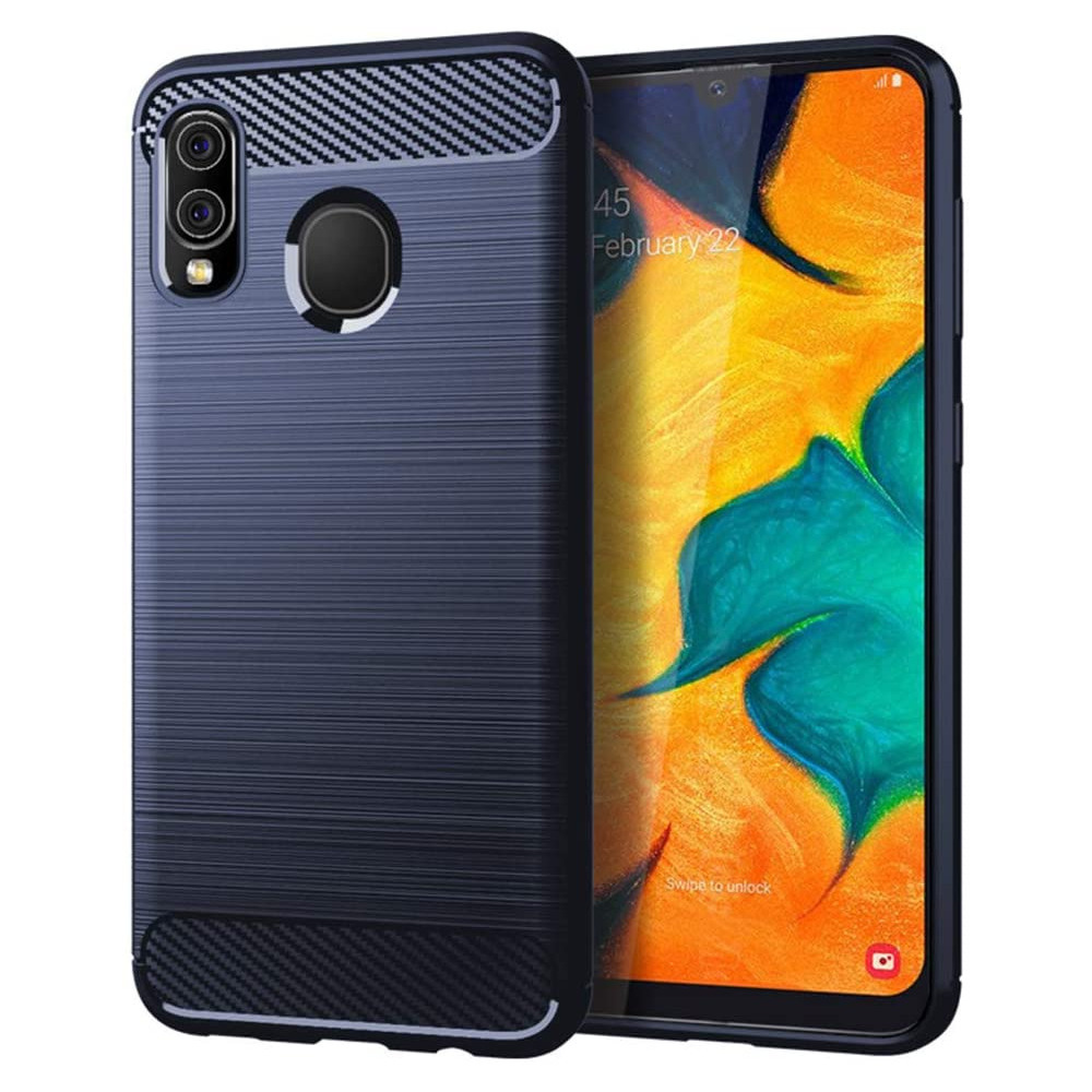 Чехол-накладка CASE Brushed Line для Samsung Galaxy A20 / A30 TPU синий мат  фирменная упаковка - купить с доставкой по выгодным ценам в  интернет-магазине OZON (410301282)