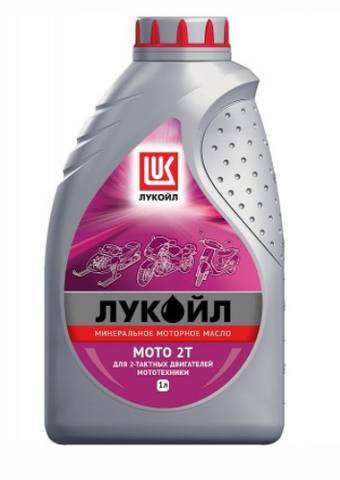 ЛУКОЙЛ (LUKOIL) МОТО 2Т Масло моторное, Минеральное, 1 л #1