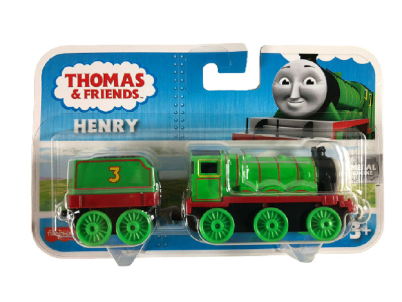 GCK94/GMK27/GDJ55 Паровозик Thomas & Friends металлический с вагоном герои мультфильмов Томас и его друзья #1