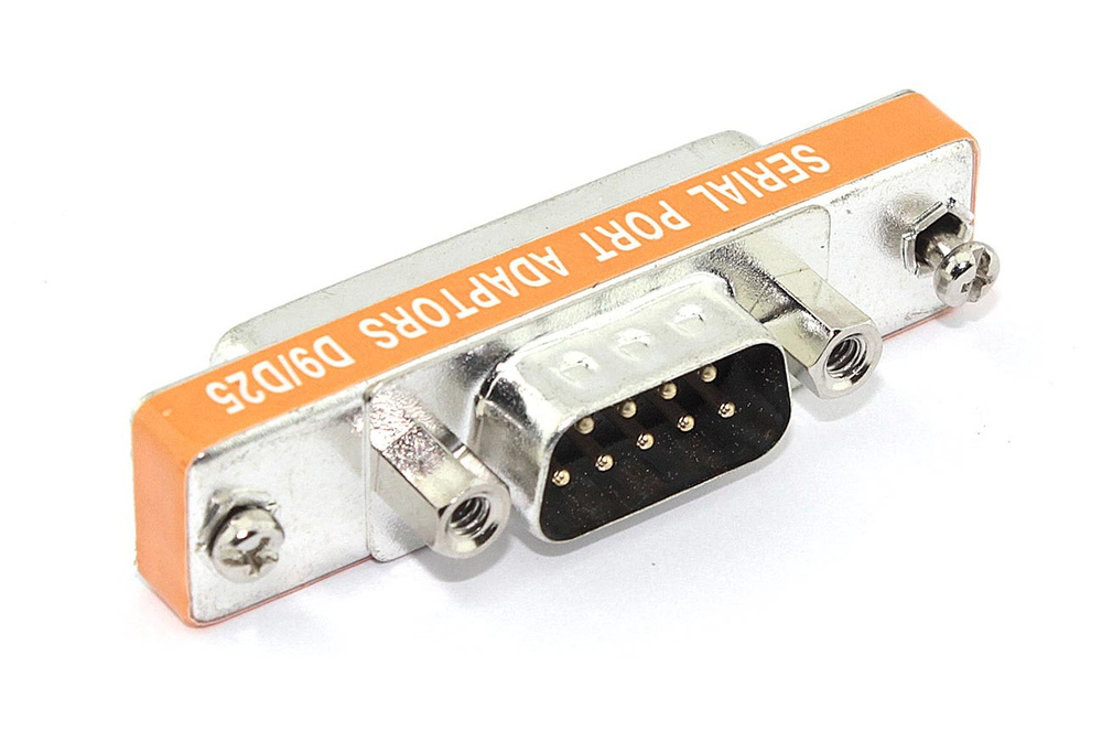 Переходник последовательный порт DB9 папа на DB25 мама - купить с ...