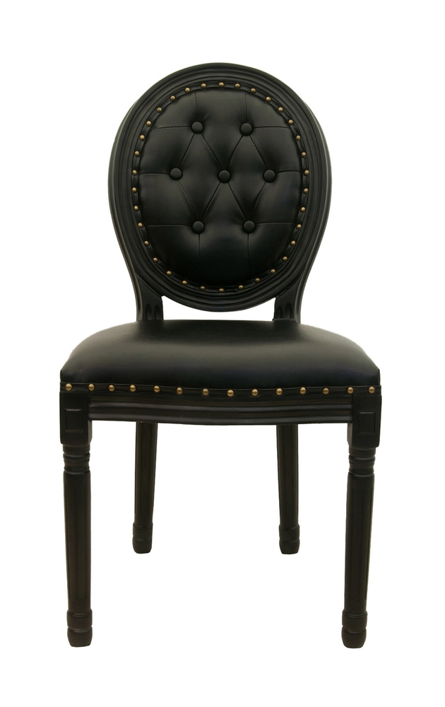 Стул медальон Mak-interior, Volker Button Black #1