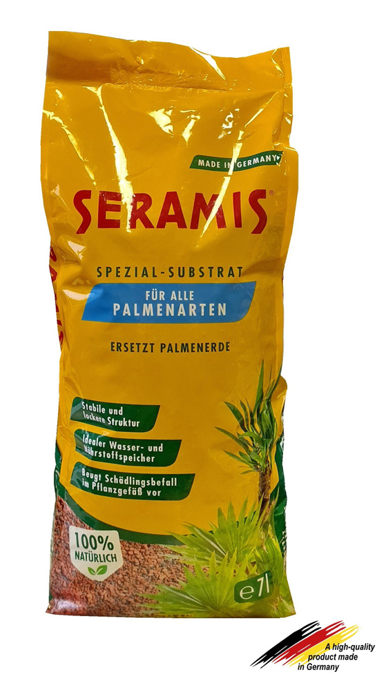 Seramis (Серамис) Гранулят для посадки ПАЛЬМ, 7 л - купить по низкой ...