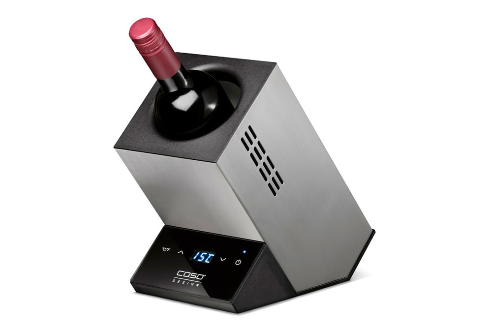 Охладитель для бутылок CASO WineCase One Inox #1