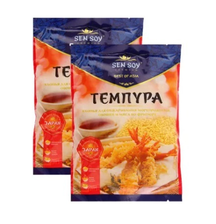 Sen Soy хлопья панировочные Tempura Японские, Темпура, 100 г х 2 упаковки  #1