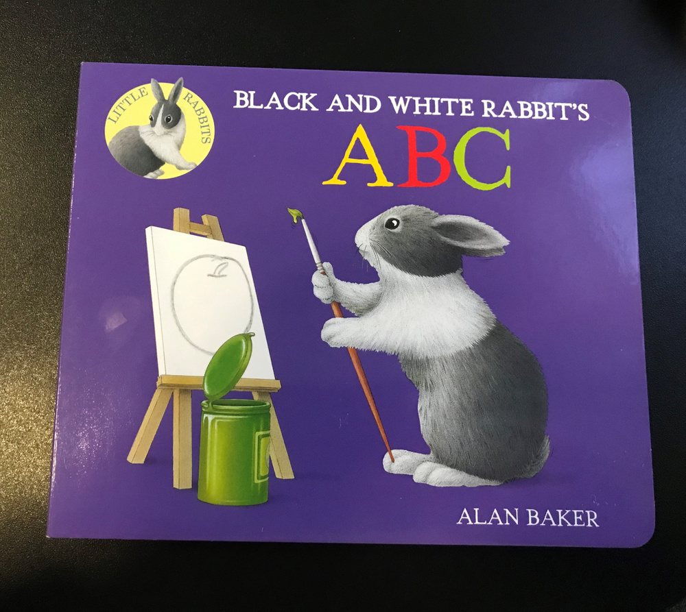 Little Rabbits: Black and White Rabbit's ABC #1