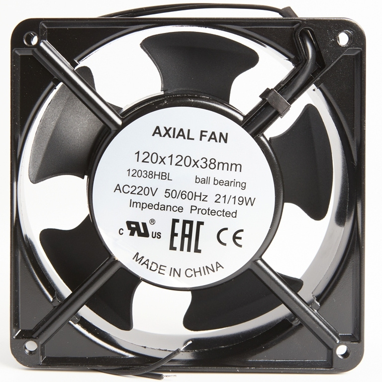 вентилятор 120х120х38мм 220В 12038HBL AC (качения) - купить кулер по ...