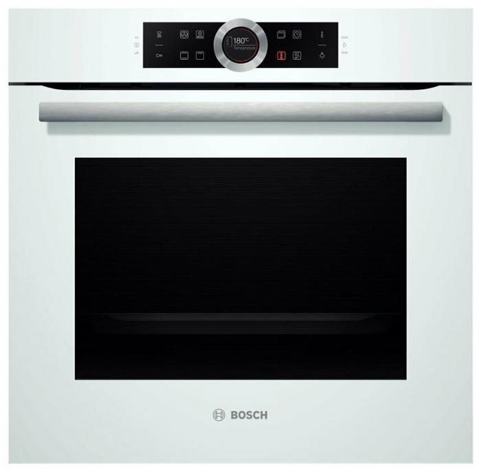 Духовой шкаф электрический Bosch HBG634BW1 белый #1