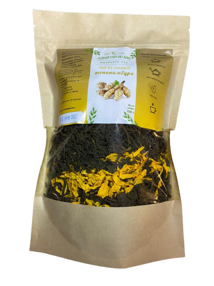 Чай из ферментированых листьев топинамбура с цветами - купить с ...