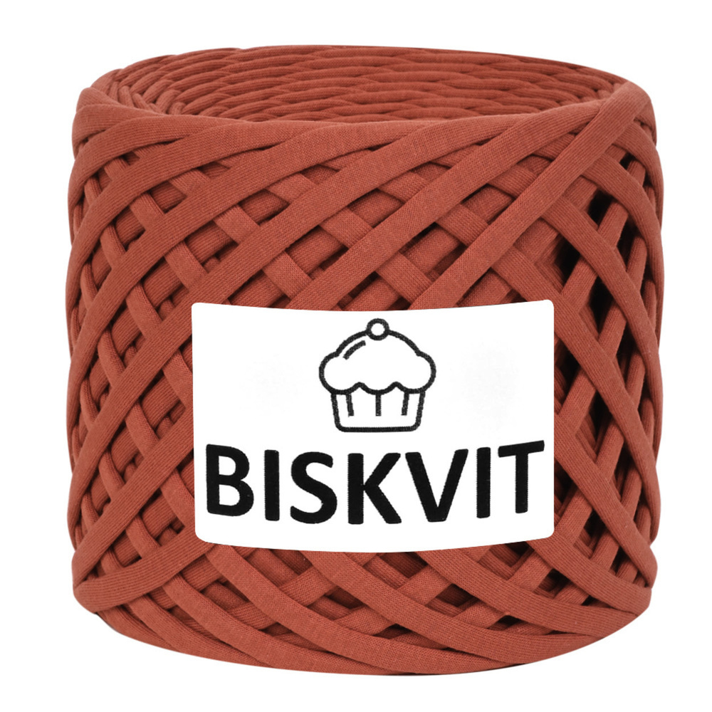 Пряжа Biskvit, 330г, 100м, 100%хлопок, (Курага) (1 шт.) #1