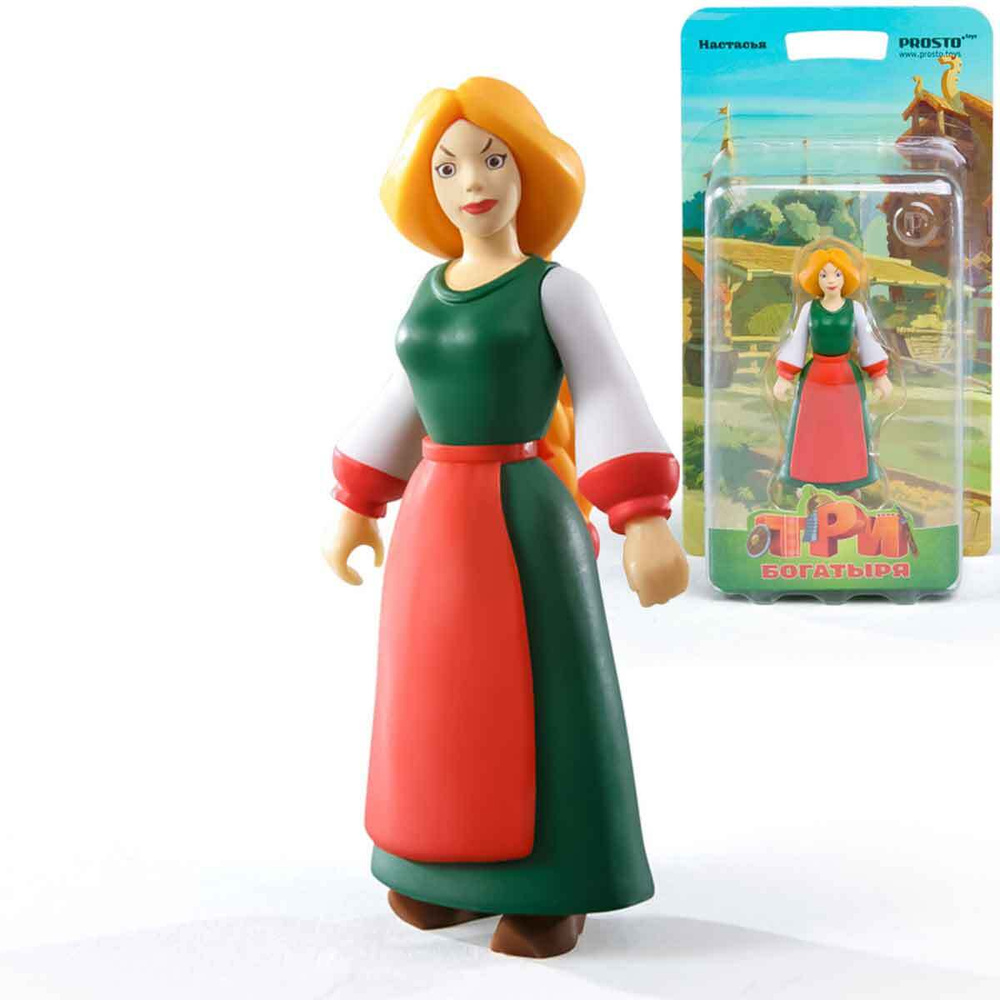 Фигурка коллекционная игрушка Три Богатыря Настасья, 361910, PROSTO Toys,  8,5 см