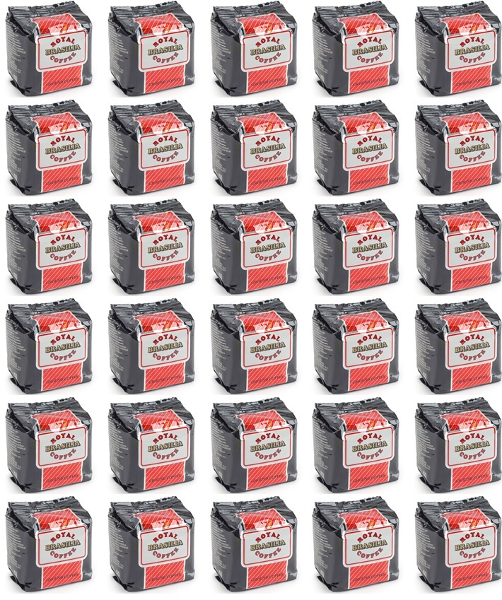 Кофе молотый Роял Армения Бразилия / Royal Armenia Brasilia / вакуумная упаковка 100г / 30 пачек  #1