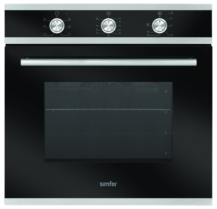 Simfer духовой шкаф Шкаф духовой электрический B6ES16002 (60 см, черный ...