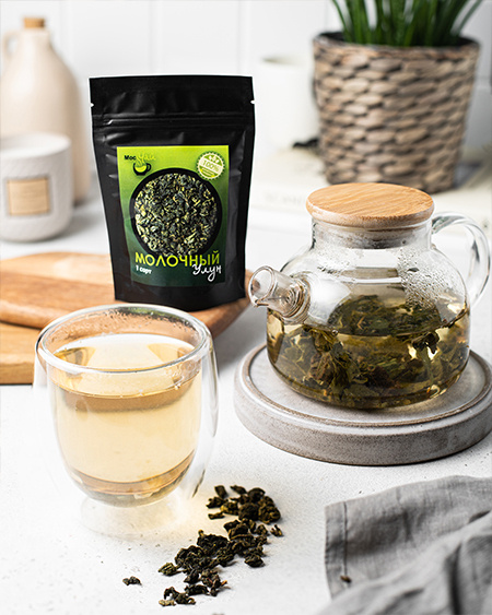 Молочный Улун, 500 г. (Настоящий Китайский Молочный Улун, Чай Зеленый ...