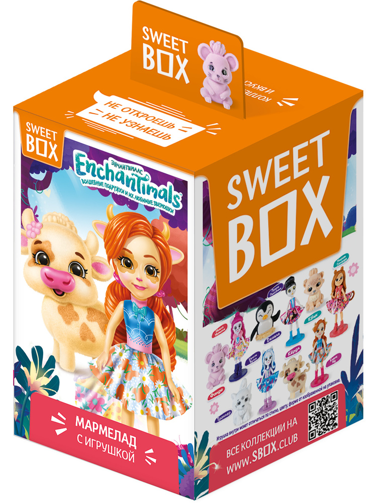 Sweet Box Конфитрейд Свитбокс Enchantimals 2 Мармелад с игрушкой, 10г  #1