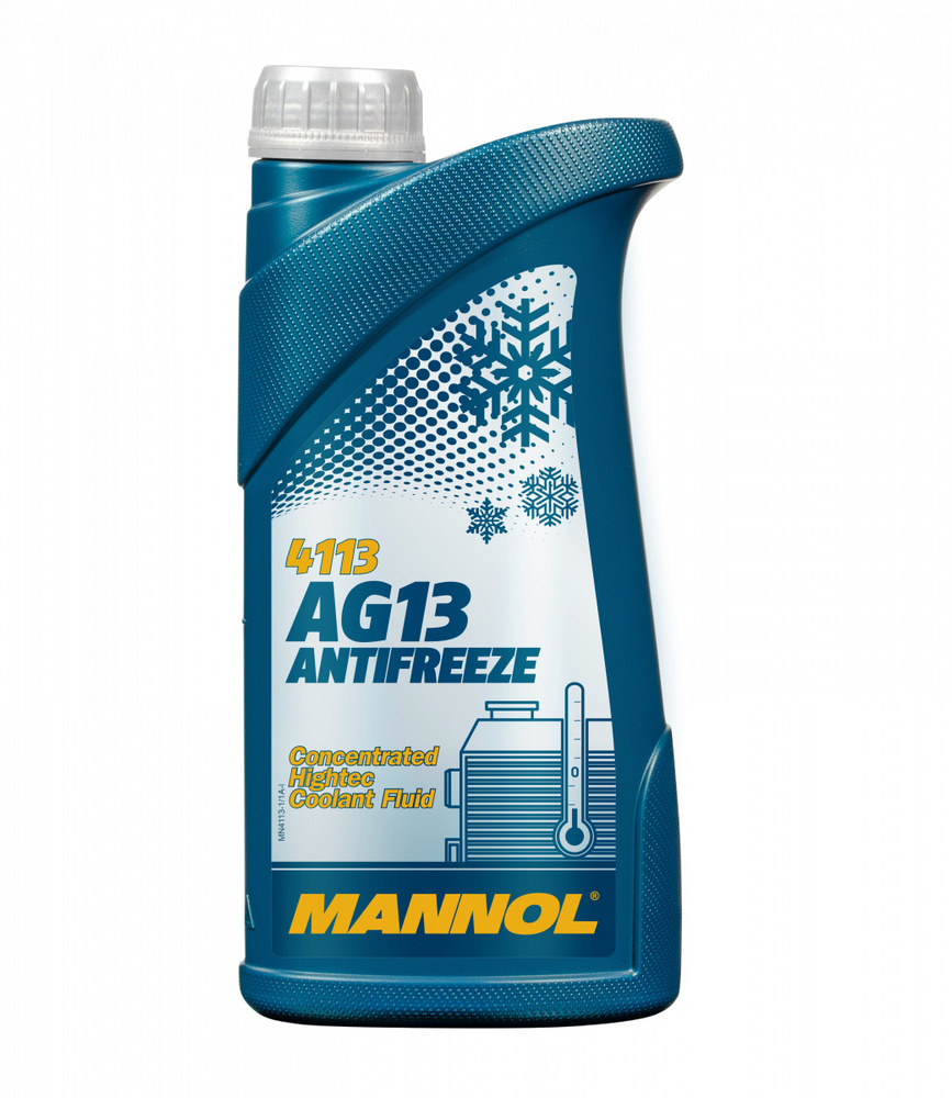 Антифриз MANNOL Antifreeze AG11 Longterm концентрат1л (1,14кг)  синий_зеленый, Концентрат купить по выгодной цене в интернет-магазине OZON  (600563161)