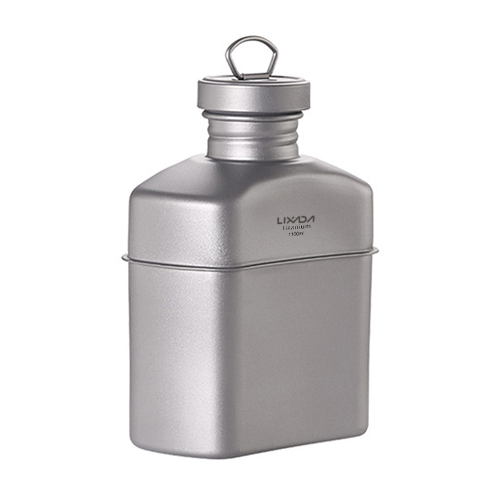 Lixada 1100 мл Титановая бутылка для воды купить на OZON по низкой цене ...