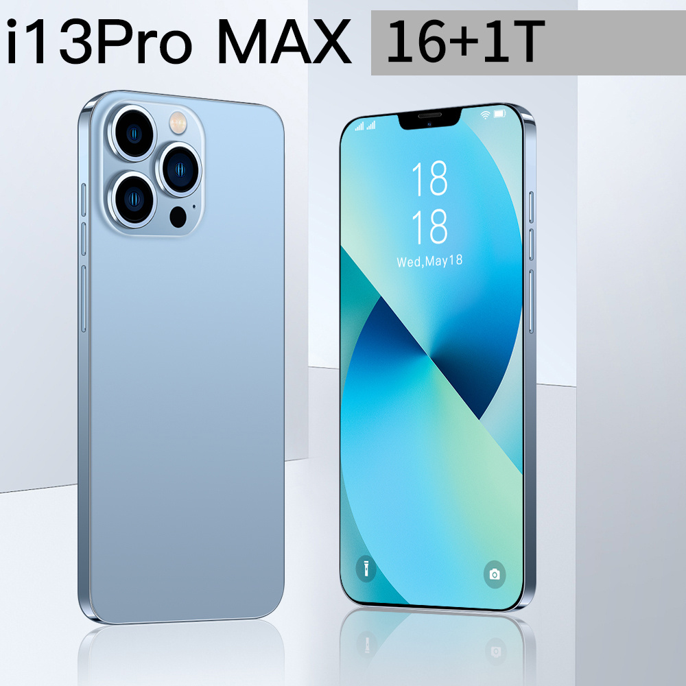 Смартфон i13 Pro Max m 16/1 ТБ, синий