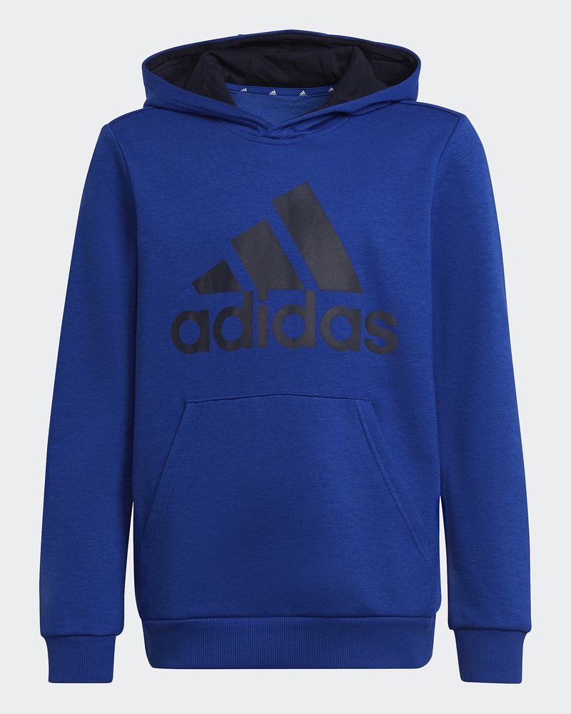 Adidas essentials hoodie blue on sale