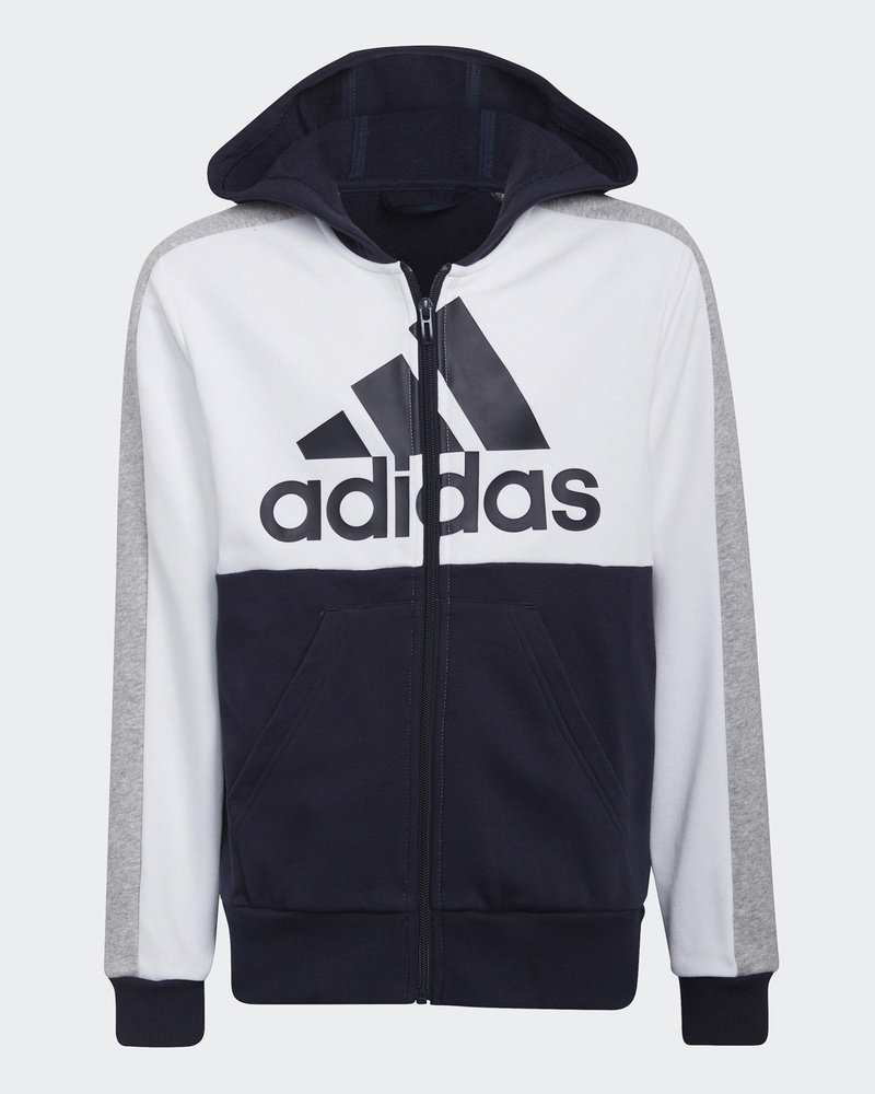 Black and white colorblock hoodie sale