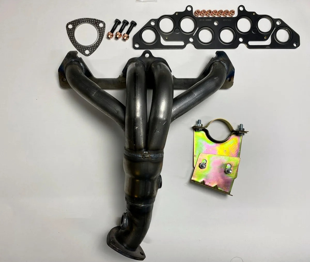 Выпускной коллектор паук 4-1 для автомобилей ВАЗ, LADA Приора, Калина ...