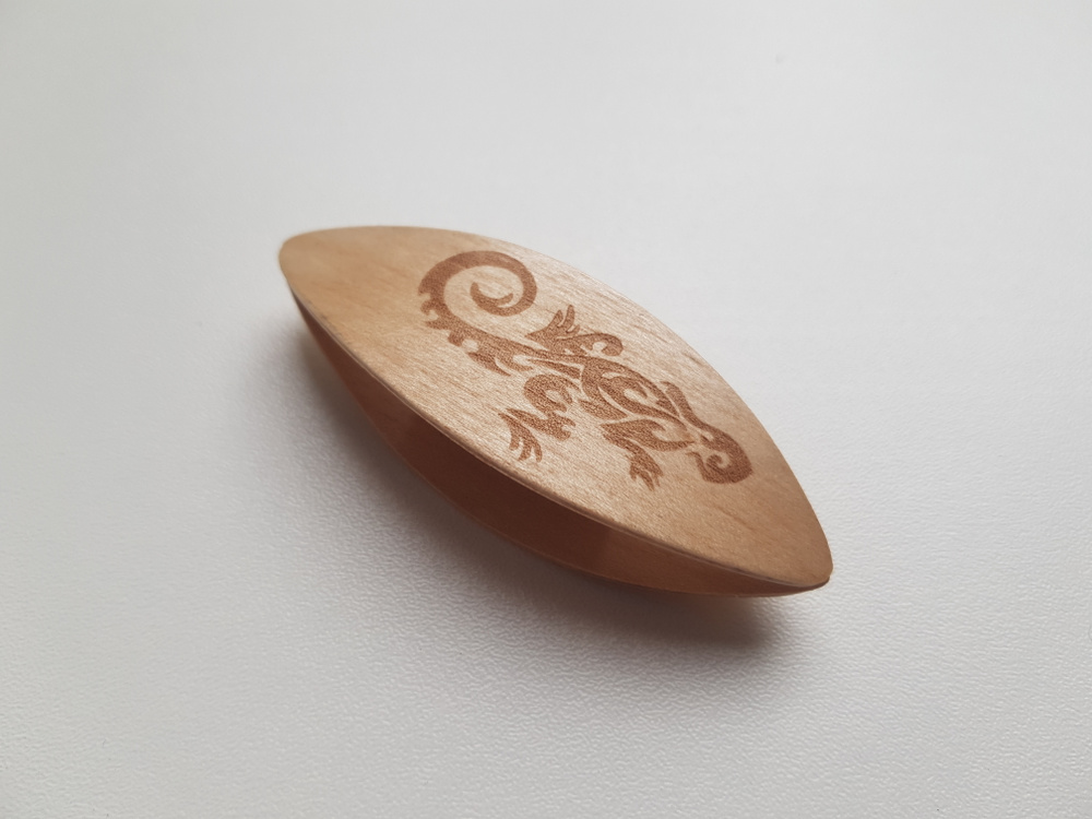 Деревянный челнок для фриволите Клен с гравировкой - купить с доставкой ...