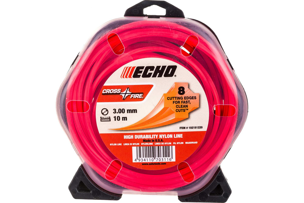 Echo cross deals fire trimmer line