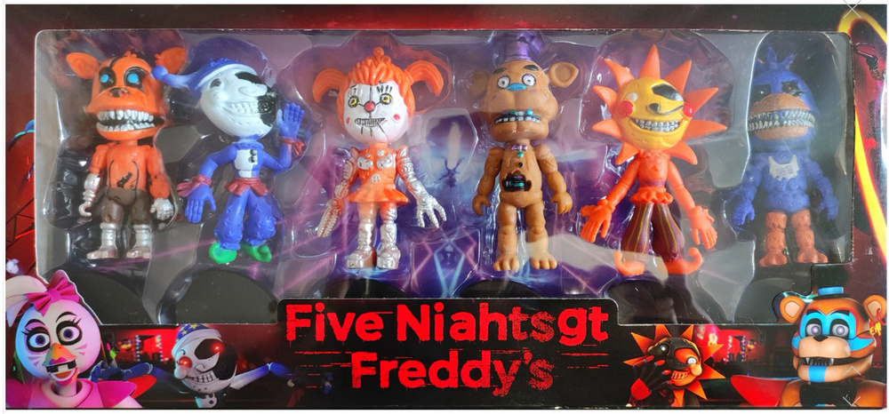 Аниматроники Фигурки фнаф FNAF 5 ночей с Фредди Five Nights at Freddys ...