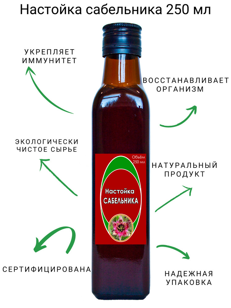 Долголетов/Настойка Сабельника болотного 250 мл - купить с доставкой по ...