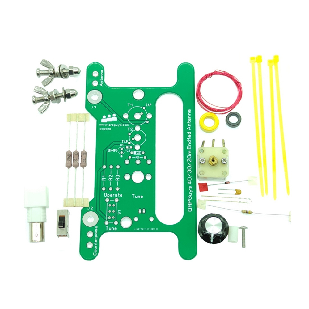 Многодиапазонный многодиапазонный QRPguys 40/30/20M с конечной подачей и  ANT с конечной подачей (сделай сам) - купить с доставкой по выгодным ценам  в интернет-магазине OZON (1491616332)