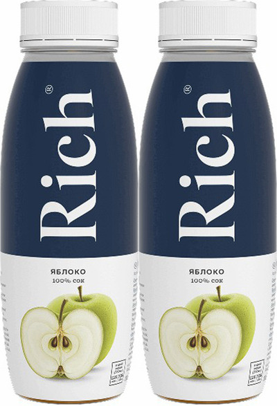Сок Rich яблоко 300 мл в упаковке, комплект: 2 упаковки #1