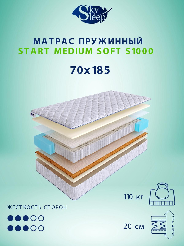 Матрас детский 70 185