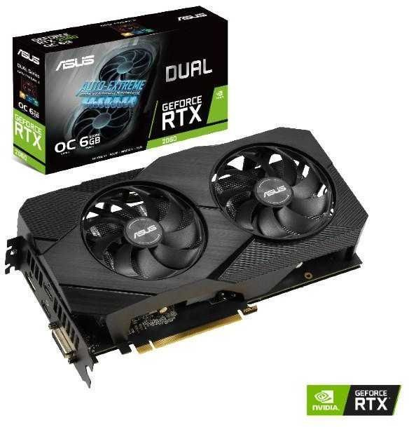 Видеокарта ASUS GeForce RTX 2060, 6 ГБ GDDR6, GDDR6 - купить по низким ...