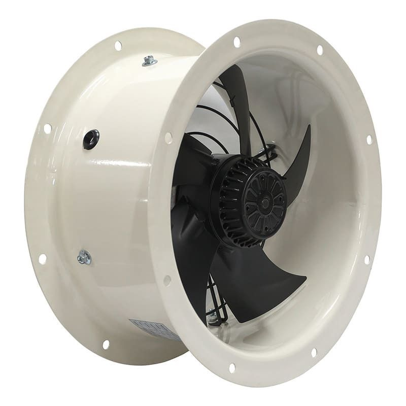 Осевой вентилятор на фланцах Ровен YWF(K)2E-250-ZT (Axial fans) with tube  #1