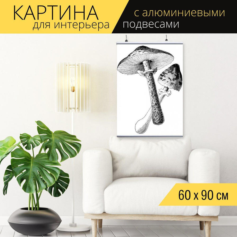 Картина в интерьере клипарт