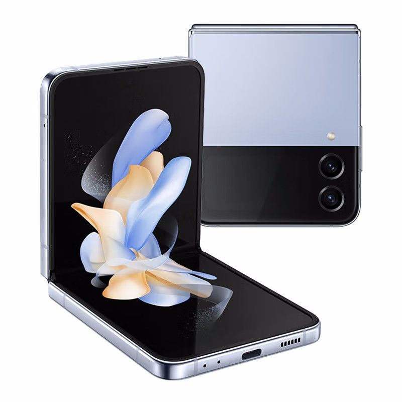Смартфон Samsung Galaxy Z Flip4, SM-F7210, 5G 256 ГБ 8 ГБ Голубой