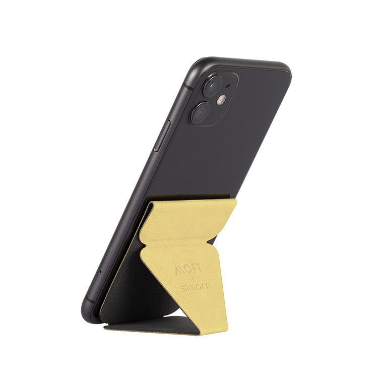 Складная подставка, держатель для телефона MOFT X Simorr 3329 Adhesive Phone Stand (Light Khaki)  #1