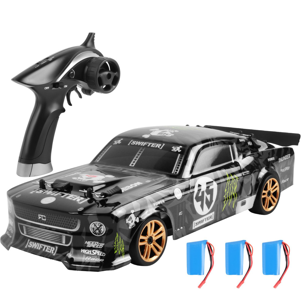 1/18 4WD дрифт-кар с дистанционным управлением 30 км/ч с тремя ...
